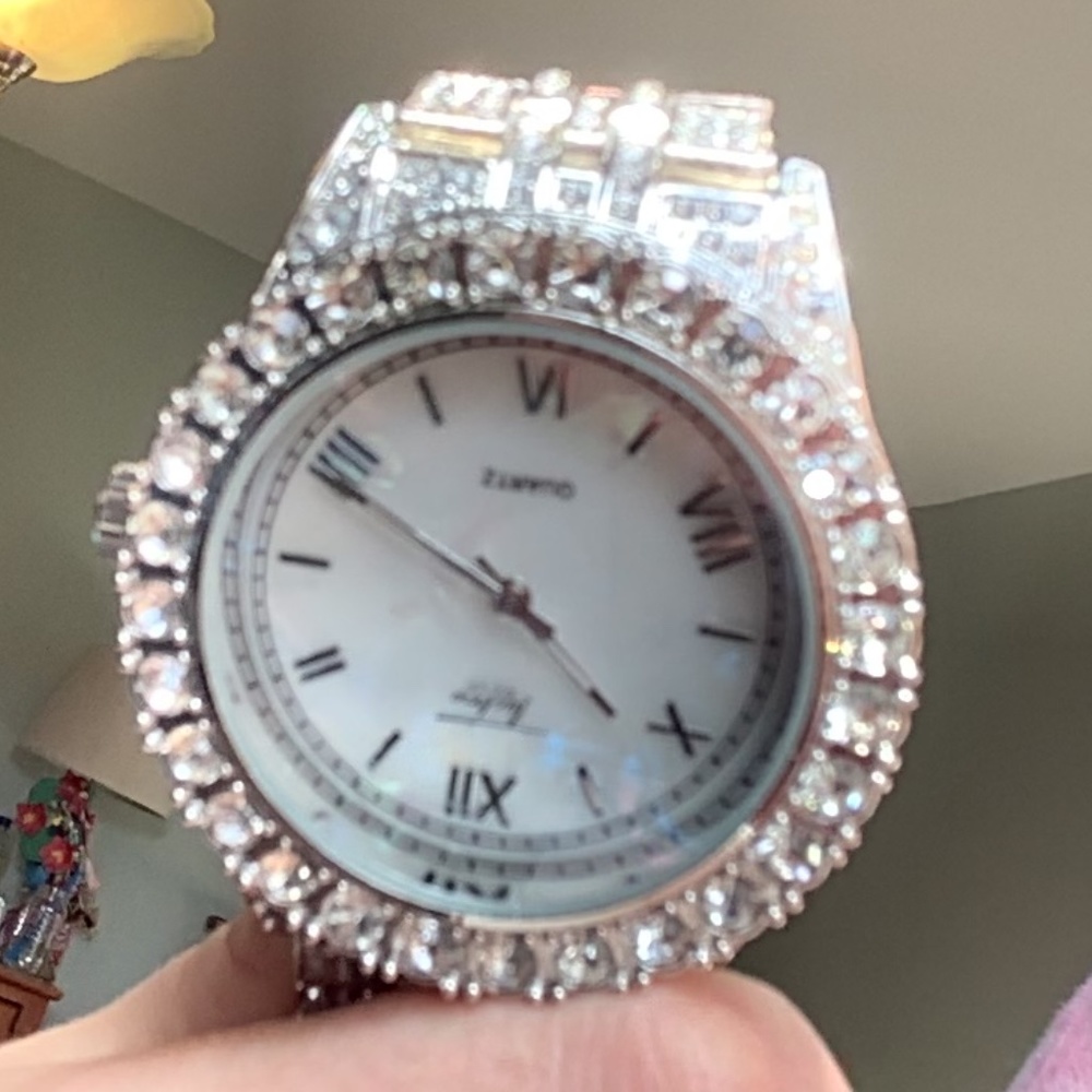 Iced out watch for 15 years and up fake